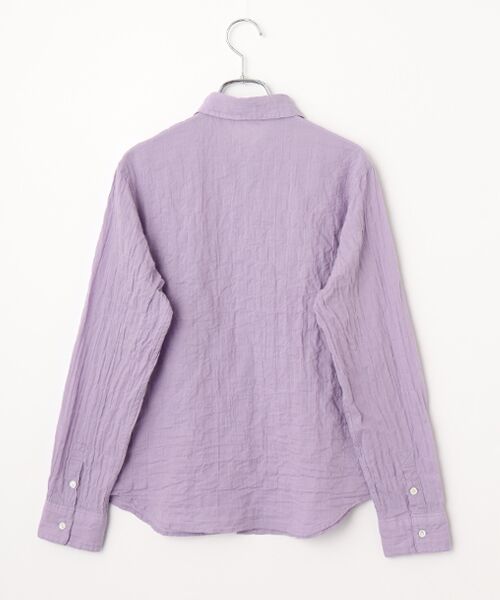 Mademoiselle NON NON / マドモアゼルノンノン シャツ・ブラウス | オーガニックガーゼシャーリングブラウス[長袖] | 詳細2