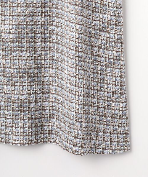 Mademoiselle NON NON / マドモアゼルノンノン ロング・マキシ丈ワンピース | ミックスブークレーツィード ジャンパースカート | 詳細3