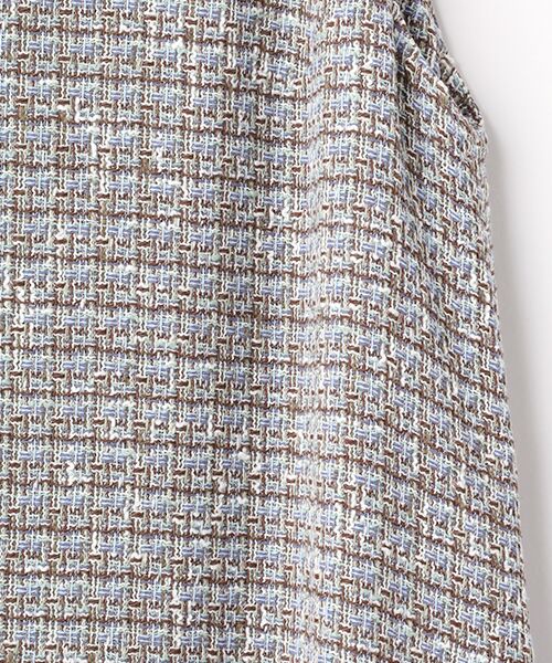 Mademoiselle NON NON / マドモアゼルノンノン ロング・マキシ丈ワンピース | ミックスブークレーツィード ジャンパースカート | 詳細5