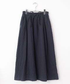 Mademoiselle NON NON / マドモアゼルノンノン ロング・マキシ丈スカート | オーガニックガーゼシャーリング ギャザースカート