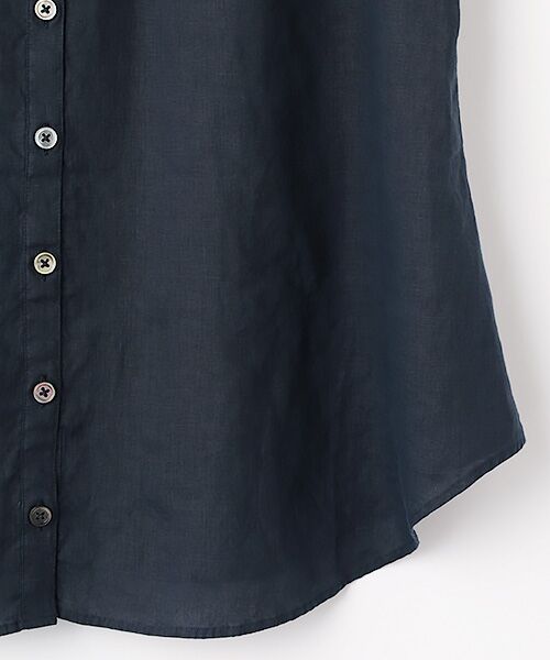 Mademoiselle NON NON / マドモアゼルノンノン シャツ・ブラウス | リネンソフト仕上げ ノースリーブブラウス | 詳細4