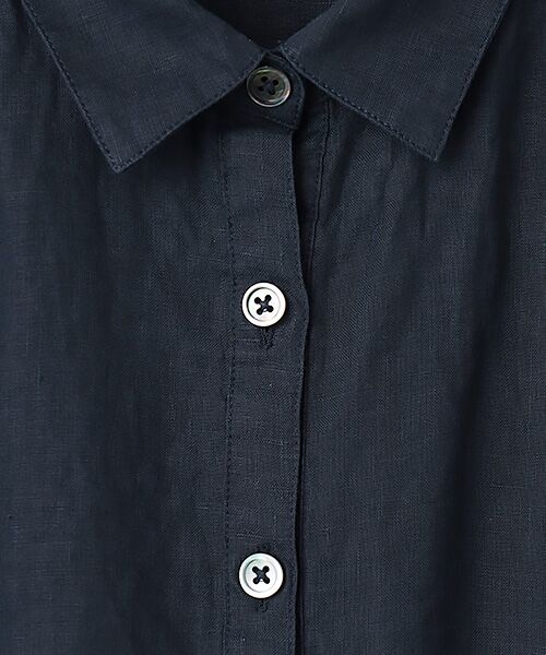 Mademoiselle NON NON / マドモアゼルノンノン シャツ・ブラウス | リネンソフト仕上げ ノースリーブブラウス | 詳細5