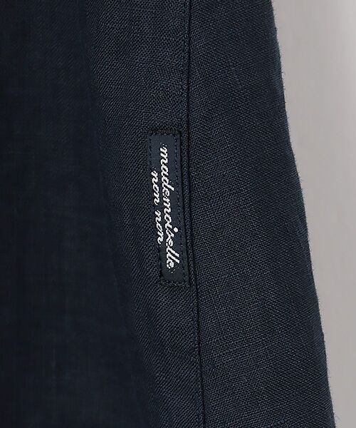 Mademoiselle NON NON / マドモアゼルノンノン シャツ・ブラウス | リネンソフト仕上げ ノースリーブブラウス | 詳細6