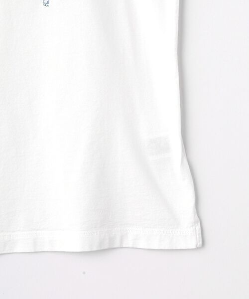 Mademoiselle NON NON / マドモアゼルノンノン タンクトップ | コンパクトヤーン天竺 2色刺繍タンクトップ | 詳細3