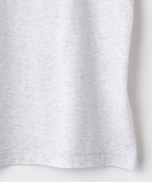 Mademoiselle NON NON / マドモアゼルノンノン Tシャツ | シルキースキンタッチ天竺 リゾートクマプリントTシャツ | 詳細4