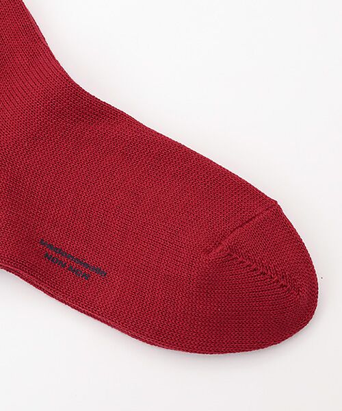 Mademoiselle NON NON / マドモアゼルノンノン ソックス | メンコーマ無地 NON NON刺繍ソックス | 詳細2