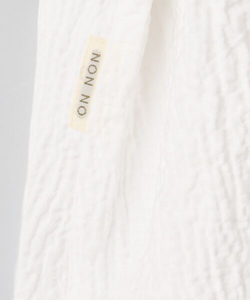 Mademoiselle NON NON / マドモアゼルノンノン シャツ・ブラウス | ライトサッカーオーバーTブラウス | 詳細1