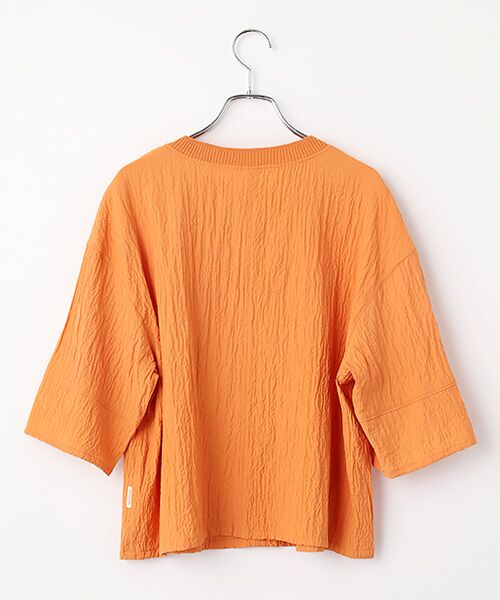 Mademoiselle NON NON / マドモアゼルノンノン シャツ・ブラウス | ライトサッカーオーバーTブラウス | 詳細2