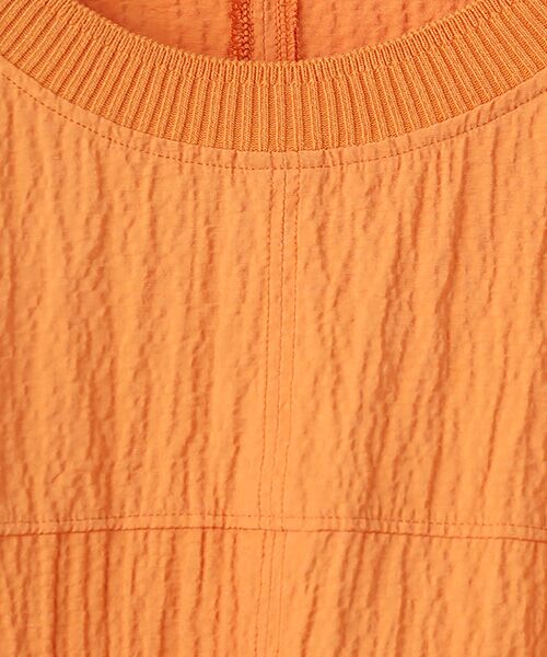 Mademoiselle NON NON / マドモアゼルノンノン シャツ・ブラウス | ライトサッカーオーバーTブラウス | 詳細5