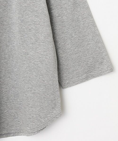 Mademoiselle NON NON / マドモアゼルノンノン Tシャツ | ハイゲージ天竺 オフショルダーTシャツ | 詳細4