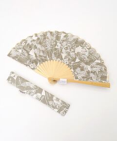 Mademoiselle NON NON / マドモアゼルノンノン その他小物 | パッチワークアロハシルエットプリント扇子