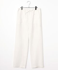 Mademoiselle NON NON / マドモアゼルノンノン その他パンツ | ノルマンディリネン高密度マットCC リラックスパンツ[フルレングス]