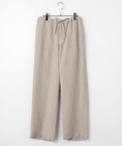 Mademoiselle NON NON / マドモアゼルノンノン その他パンツ | ノルマンディリネン高密度マットCC リラックスパンツ[フルレングス]