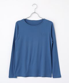 Mademoiselle NON NON / マドモアゼルノンノン Tシャツ | コンパクトヤーンフライスムジ&ボーダー 長袖Tシャツ