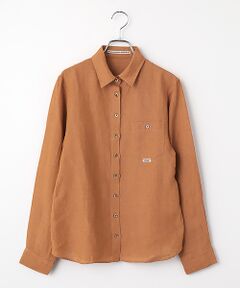 Mademoiselle NON NON / マドモアゼルノンノン シャツ・ブラウス | リネンシャンブレーシャツ[長袖]