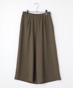 Mademoiselle NON NON / マドモアゼルノンノン ショート・ハーフ・半端丈パンツ | ソフトサッカーワンタックイージーガウチョパンツ