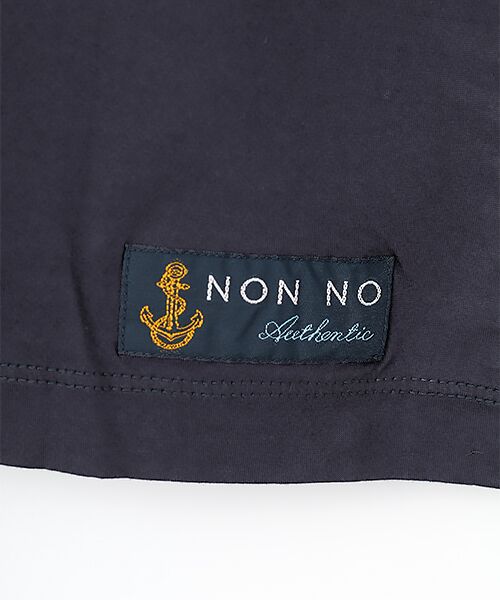 Mademoiselle NON NON / マドモアゼルノンノン Tシャツ | ハイゲージ天竺 バイカラーTシャツ[5分袖] | 詳細9