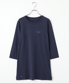 Mademoiselle NON NON / マドモアゼルノンノン カットソー | スヴィン×スライディングベア天竺 カットソーチュニック[8分袖]