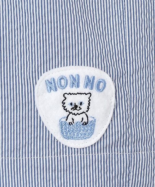 Mademoiselle NON NON / マドモアゼルノンノン ショート・ハーフ・半端丈パンツ | レディースGOLF クールマックスコットンサッカーストライプ＆ギンガム タック入りショートパンツ | 詳細7