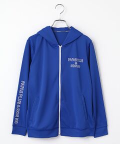 Mademoiselle NON NON / マドモアゼルノンノン ブルゾン | レディースGOLF エステルエコメッシュ フード付きブルゾン