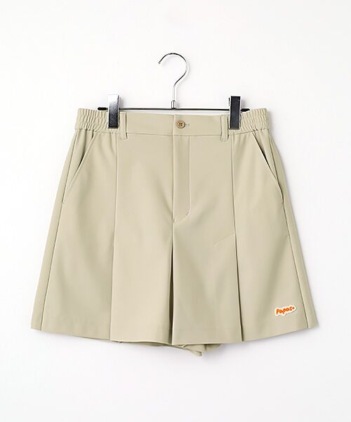 Mademoiselle NON NON / マドモアゼルノンノン その他パンツ | レディースGOLF タックプリーツキュロットパンツ（ベージュ）