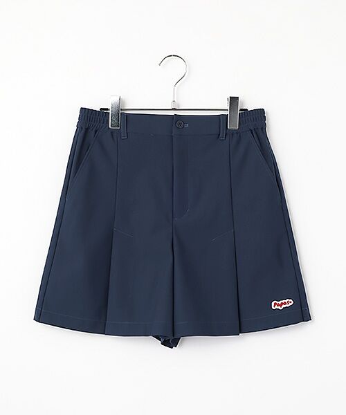 Mademoiselle NON NON / マドモアゼルノンノン その他パンツ | レディースGOLF タックプリーツキュロットパンツ（ネイビー）