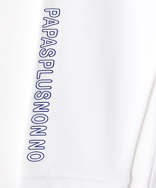 Mademoiselle NON NON / マドモアゼルノンノン Tシャツ | レディースGOLF コーデユラベア天竺モックネックTシャツ | 詳細1