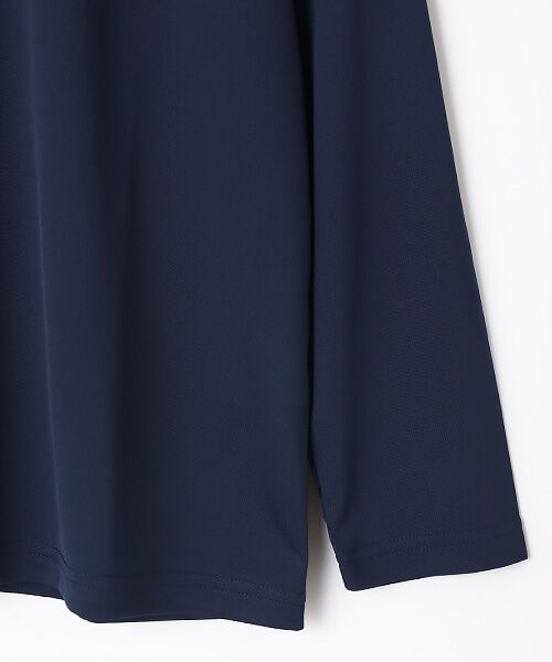 Mademoiselle NON NON / マドモアゼルノンノン カットソー | レディースGOLF フルダル75Dバックハニカム ハーフジップスタンドカラーカットソー | 詳細6