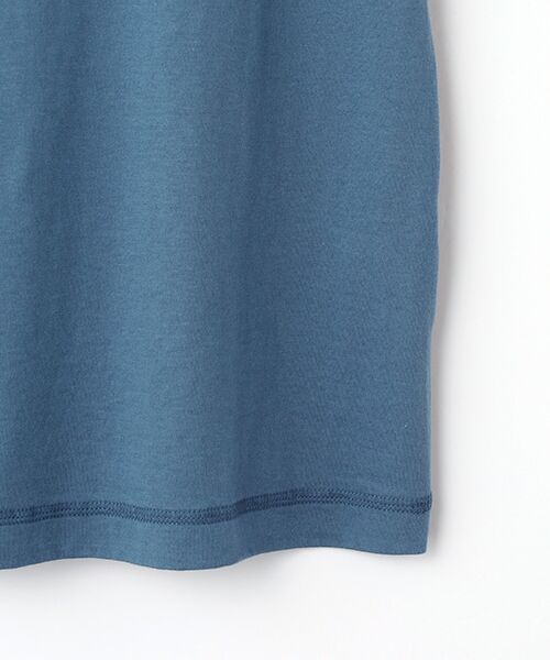 Mademoiselle NON NON / マドモアゼルノンノン Tシャツ | エアーコットン天竺 ロゴチェーン刺繍ボートネックTシャツ[5分袖] | 詳細6