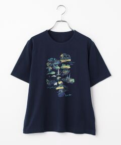 Mademoiselle NON NON / マドモアゼルノンノン Tシャツ | シャンカー6オーガニック天竺 LIFE IS A JOURNEYプリントTシャツ