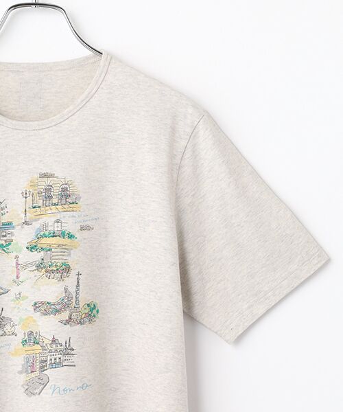 Mademoiselle NON NON / マドモアゼルノンノン Tシャツ | シャンカー6オーガニック天竺 LIFE IS A JOURNEYプリントTシャツ | 詳細4