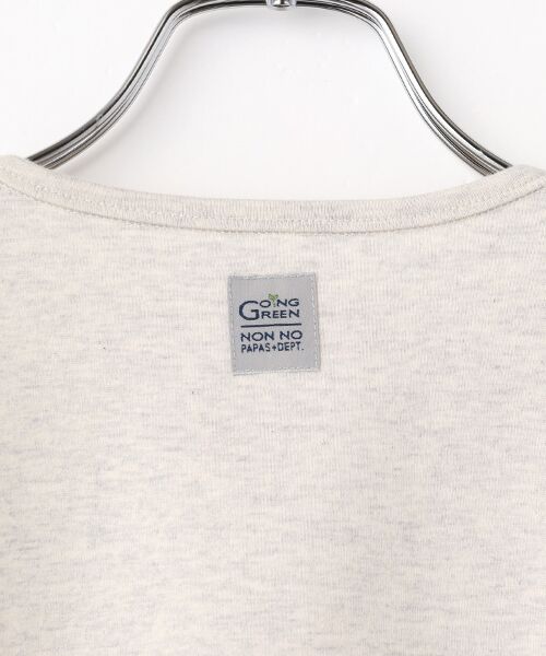 Mademoiselle NON NON / マドモアゼルノンノン Tシャツ | シャンカー6オーガニック天竺 LIFE IS A JOURNEYプリントTシャツ | 詳細7