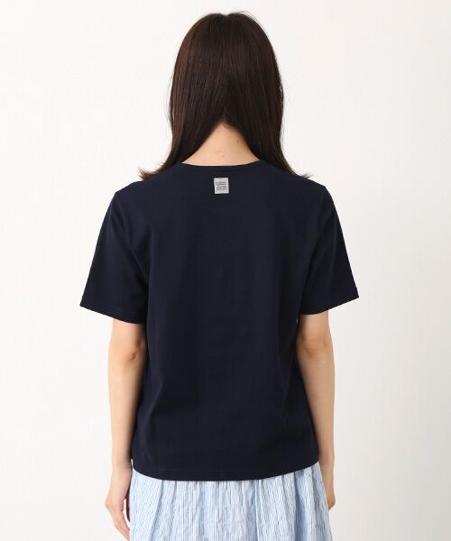 Mademoiselle NON NON / マドモアゼルノンノン Tシャツ | シャンカー6オーガニック天竺 LIFE IS A JOURNEYプリントTシャツ | 詳細14