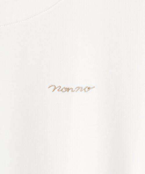 Mademoiselle NON NON / マドモアゼルノンノン Tシャツ | ギザンテイー天竺AラインTシャツ | 詳細2