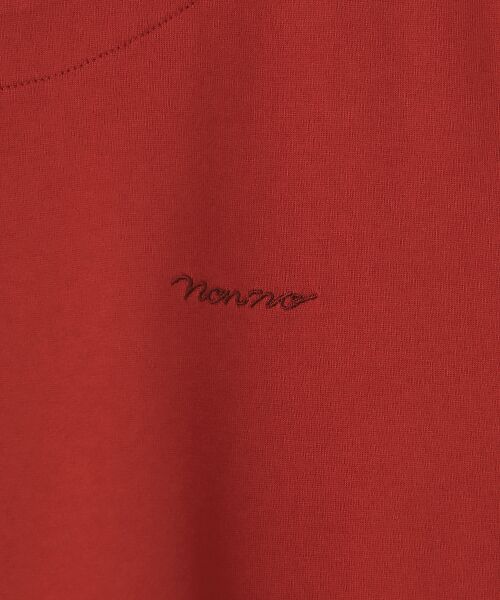 Mademoiselle NON NON / マドモアゼルノンノン Tシャツ | ギザンテイー天竺AラインTシャツ | 詳細4