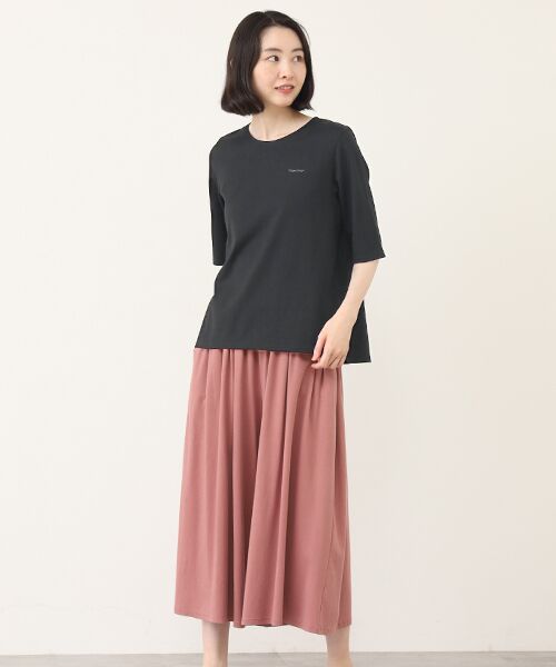 Mademoiselle NON NON / マドモアゼルノンノン Tシャツ | ギザンテイー天竺AラインTシャツ | 詳細15