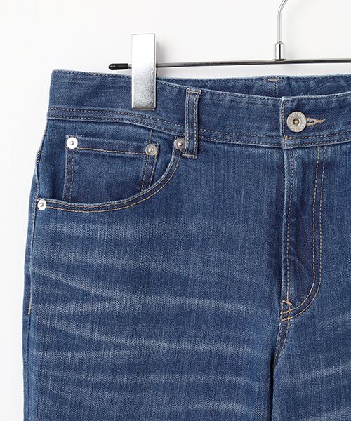 Mademoiselle NON NON / マドモアゼルノンノン デニムパンツ | 11OZバージラストレッチ スリムストレートデニムパンツ | 詳細2