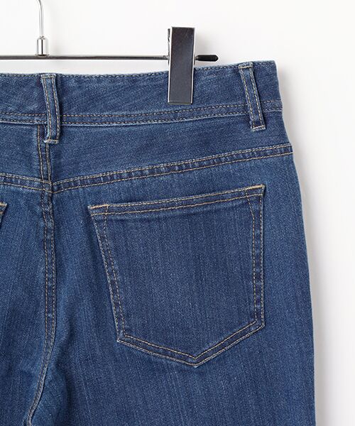 Mademoiselle NON NON / マドモアゼルノンノン デニムパンツ | 11OZバージラストレッチ スリムストレートデニムパンツ | 詳細4