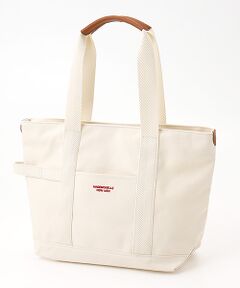 Mademoiselle NON NON / マドモアゼルノンノン トートバッグ | ロゴ刺繍入り帆布トートバッグ