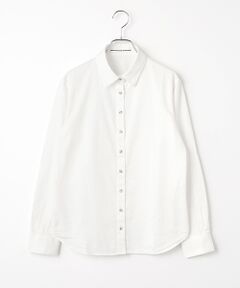 Mademoiselle NON NON / マドモアゼルノンノン シャツ・ブラウス | 5.5OZムラ糸三ツ綾デニムブラウス[長袖]