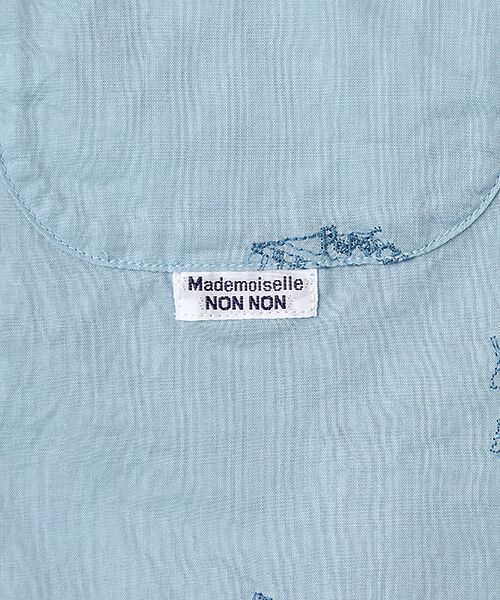 Mademoiselle NON NON / マドモアゼルノンノン シャツ・ブラウス | パパスカフェ刺繍シャツ[長袖] | 詳細5