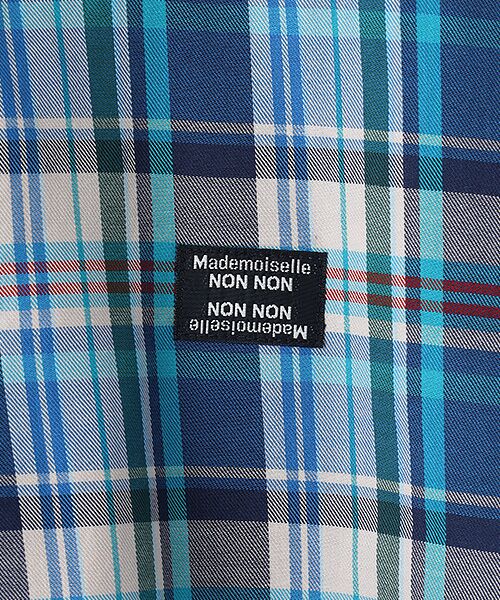 Mademoiselle NON NON / マドモアゼルノンノン シャツ・ブラウス | コンパクトコットンツイル フード付きシャツ | 詳細5