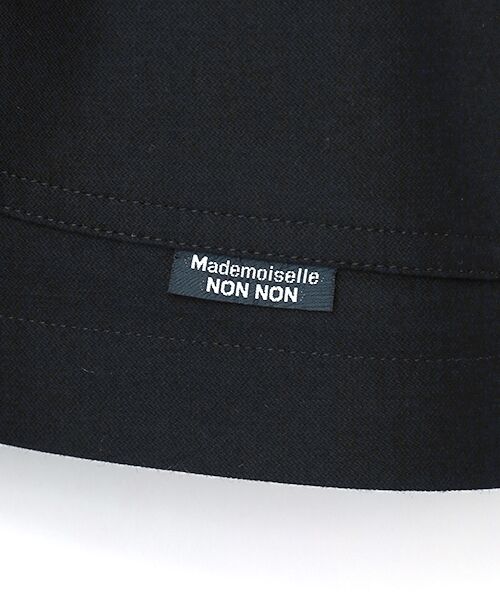 Mademoiselle NON NON / マドモアゼルノンノン テーラードジャケット | コットンドビーストレッチ起毛 テーラーカラージャケット | 詳細7