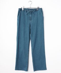 Mademoiselle NON NON / マドモアゼルノンノン デニムパンツ | 10.25OZスーパーパウダーストレッチ イージーデニムパンツ[フルレングス]