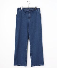 Mademoiselle NON NON / マドモアゼルノンノン デニムパンツ | 10.25OZスーパーパウダーストレッチ イージーデニムパンツ[フルレングス]