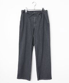Mademoiselle NON NON / マドモアゼルノンノン デニムパンツ | 10.25OZスーパーパウダーストレッチ イージーデニムパンツ[フルレングス]