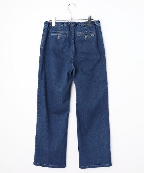 Mademoiselle NON NON / マドモアゼルノンノン デニムパンツ | 10.25OZスーパーパウダーストレッチ イージーデニムパンツ[フルレングス] | 詳細3