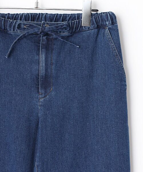 Mademoiselle NON NON / マドモアゼルノンノン デニムパンツ | 10.25OZスーパーパウダーストレッチ イージーデニムパンツ[フルレングス] | 詳細4