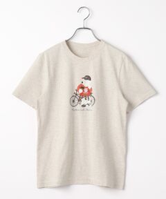 Mademoiselle NON NON / マドモアゼルノンノン Tシャツ | タリイ天竺 プレッピーベアープリントTシャツ[半袖]