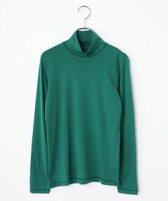 Mademoiselle NON NON / マドモアゼルノンノン カットソー | オーガニック甘撚りフライスムジ&ボーダー ハイネックカットソー[長袖]